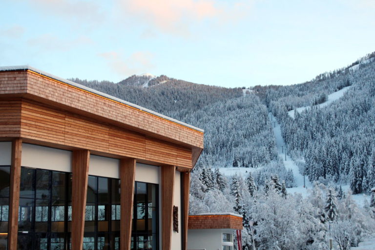 Pension Haus Maria Ausblick im Winter