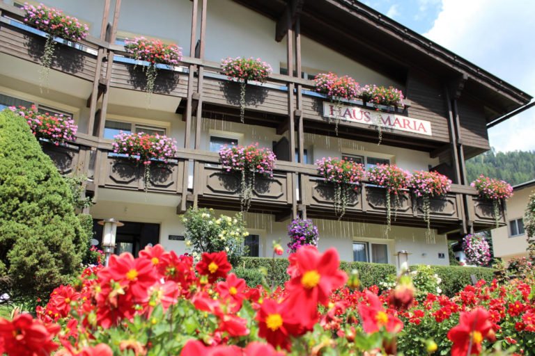 Pension Haus Maria Blumeneingang