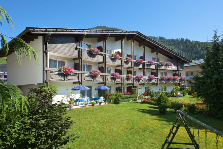 Pension Haus Maria Gartenansicht