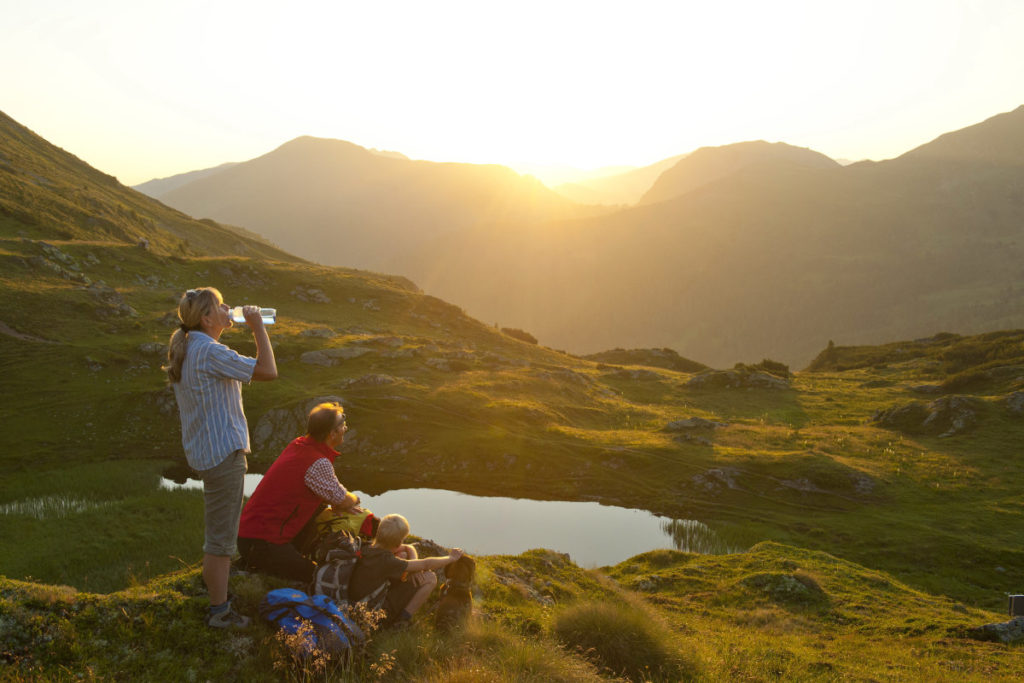 Pension Haus Maria Sonnenaufgangswanderung Falkert ARGE Natur NPNB Franz Gerdl