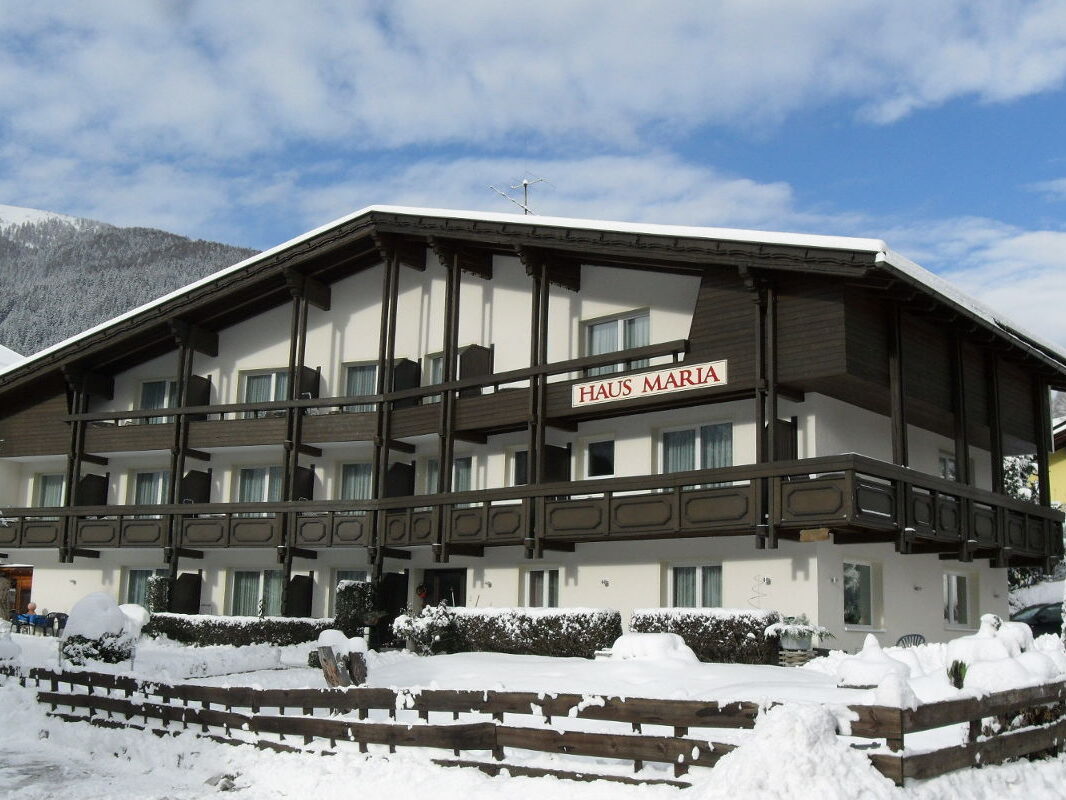 Pension Haus Maria im Winter