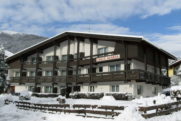 Pension Haus Maria im Winter