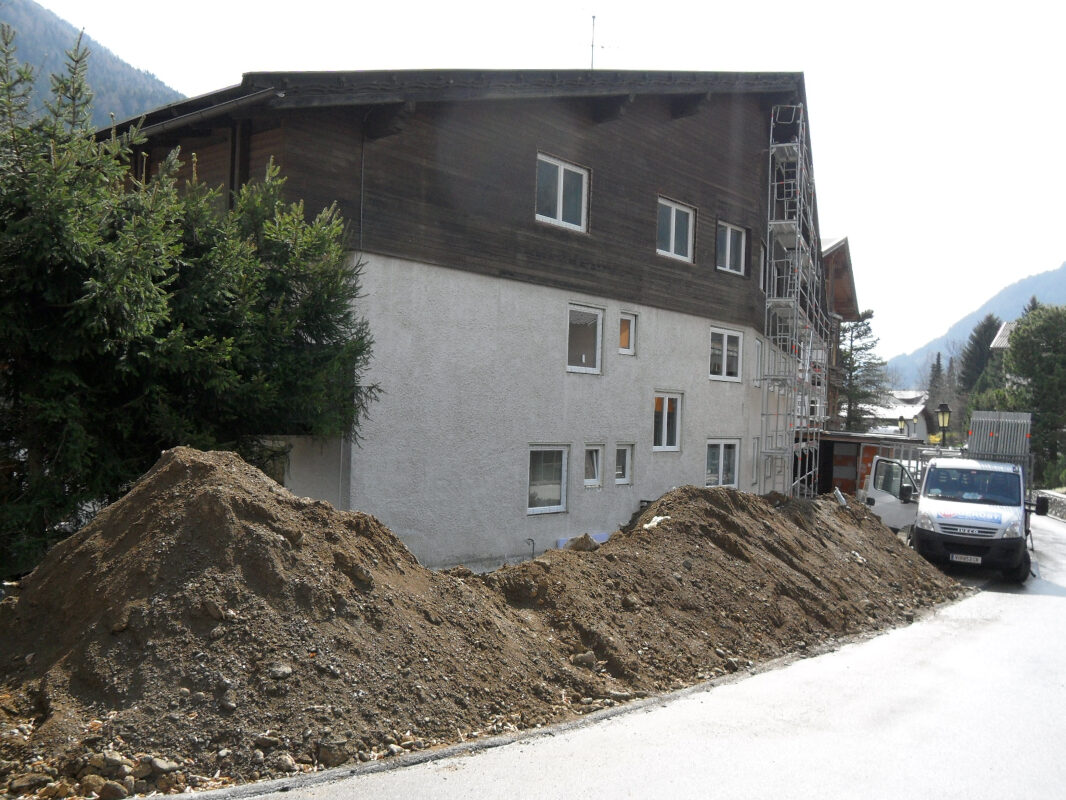 Pension Haus Maria Umbauarbeiten (2)