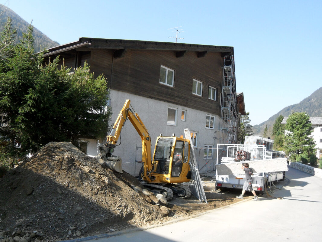 Pension Haus Maria Umbauarbeiten (3)
